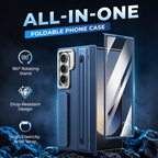 Premium Foldable Phone Case with Built-in Stand & Pen Holder