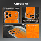 Quad-corner Drop-proof CD-texture Case Cover for iPhone - Second item: 40% OFF for a Limited Time🔥