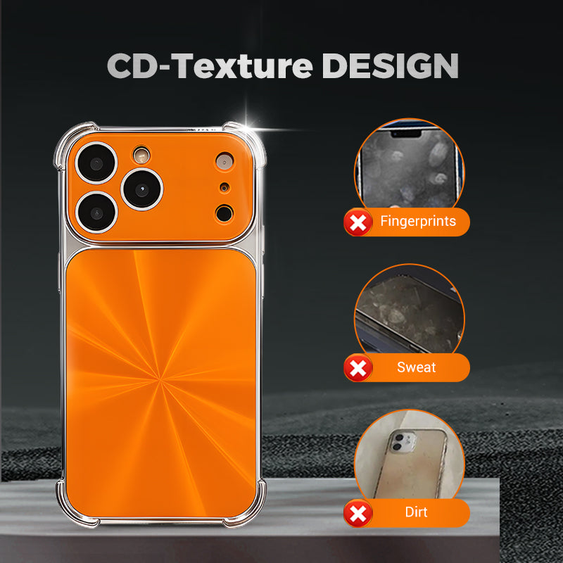 Quad-corner Drop-proof CD-texture Case Cover for iPhone - Second item: 40% OFF for a Limited Time🔥