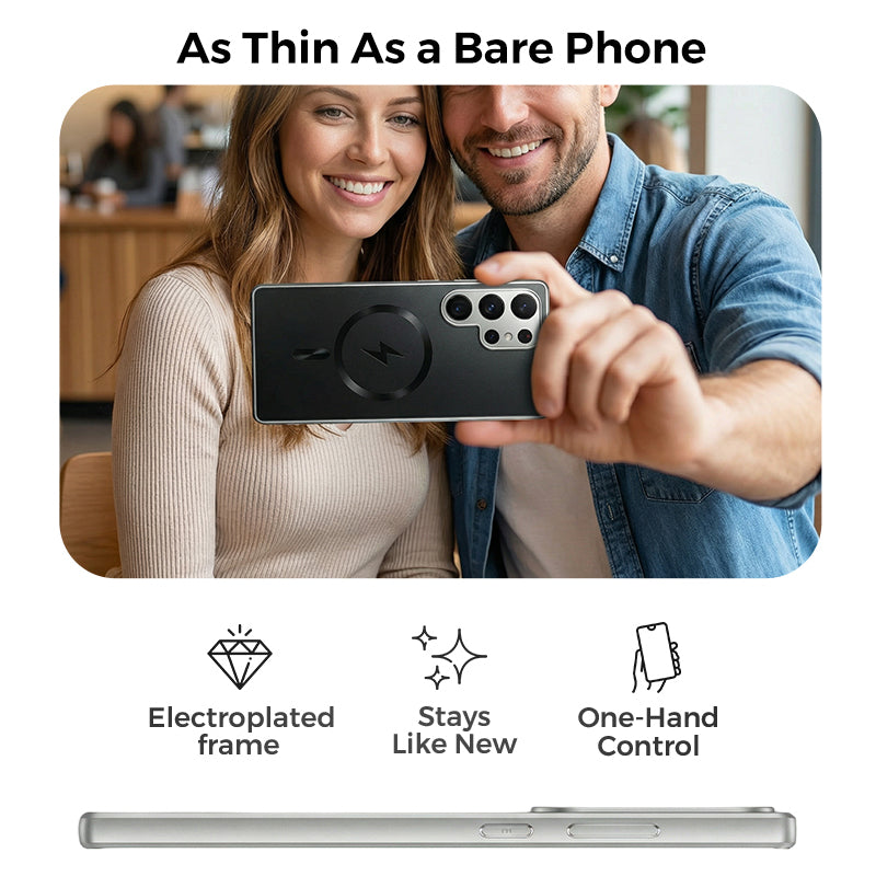 AG Frosted Magnetic Case for Samsung Galaxy S Series