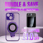 Double Stand Case Cover for iPhone - Buy 2: FREE SHIPPING🛫 & 40% OFF 2nd🔥