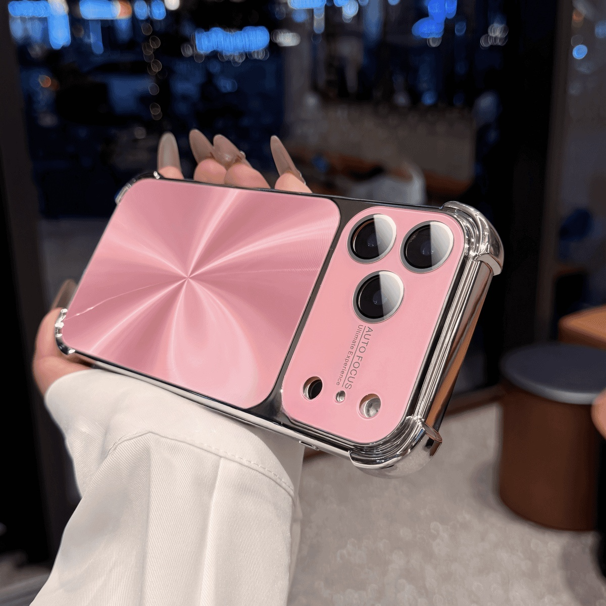Quad-corner Drop-proof CD-texture Case Cover for iPhone - Second item: 40% OFF for a Limited Time🔥