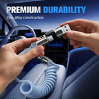 240W 4-in-1 Retractable Coiled Charging Cable